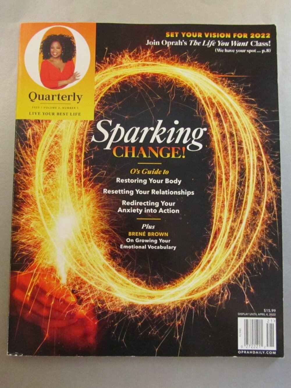 Sparking Change The Oprah Magazine Vol. 2 No. 1 2022